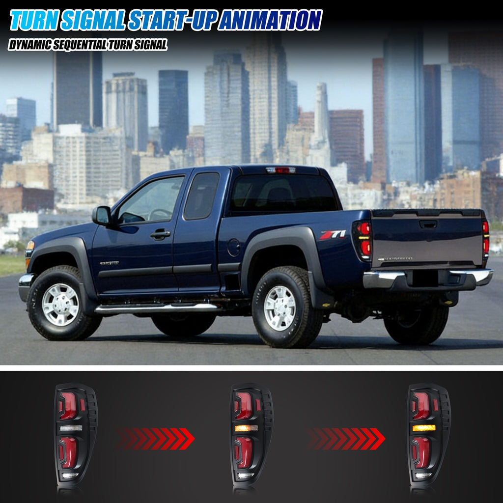 Sequential LED turn signal on the 2004-2012 Chevy Colorado / GMC Canyon tail light