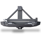 Rear Rock Crawler Bumper and Tire Carrier for Wrangler JK 2007-2018 Bumper