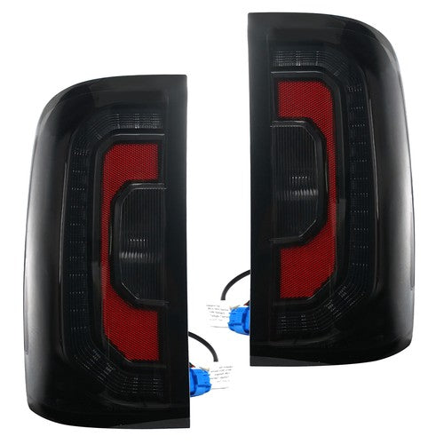 LED tail light view 4 for GMC Sierra 1500 2500HD 3500HD Halogen Models (2014-2018)