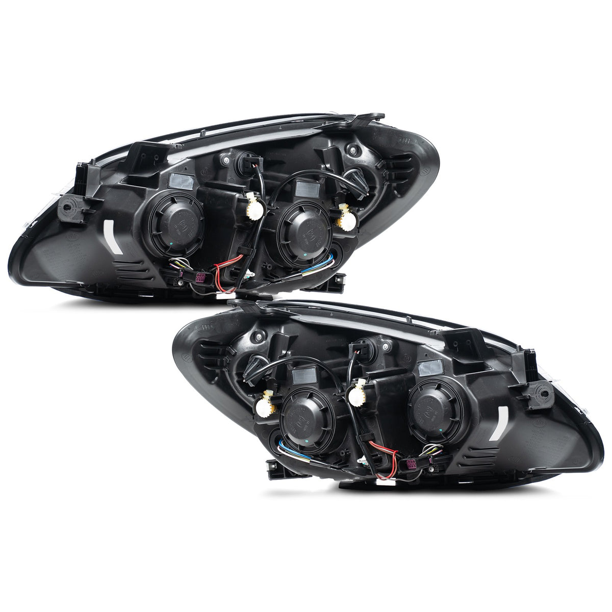 Pair halogen headlight front angle for 2013-2016 Buick Encore