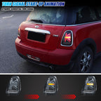 Sequential LED turn signal on the 2007-2013 Mini Cooper R56 / R57 / R58 / R59 tail light
