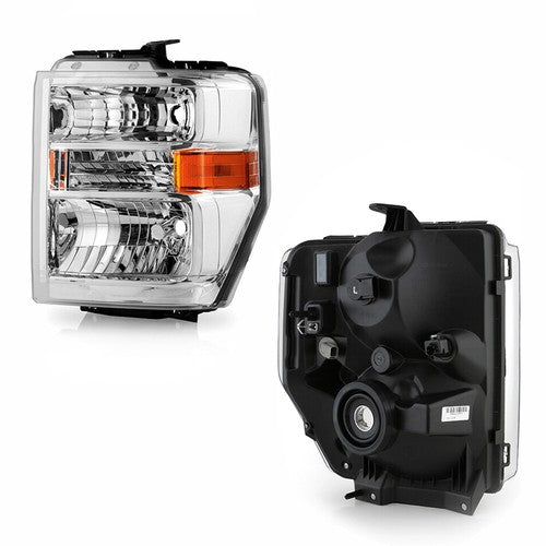 Left halogen headlight side angle for 2008-2026 Ford E-Series