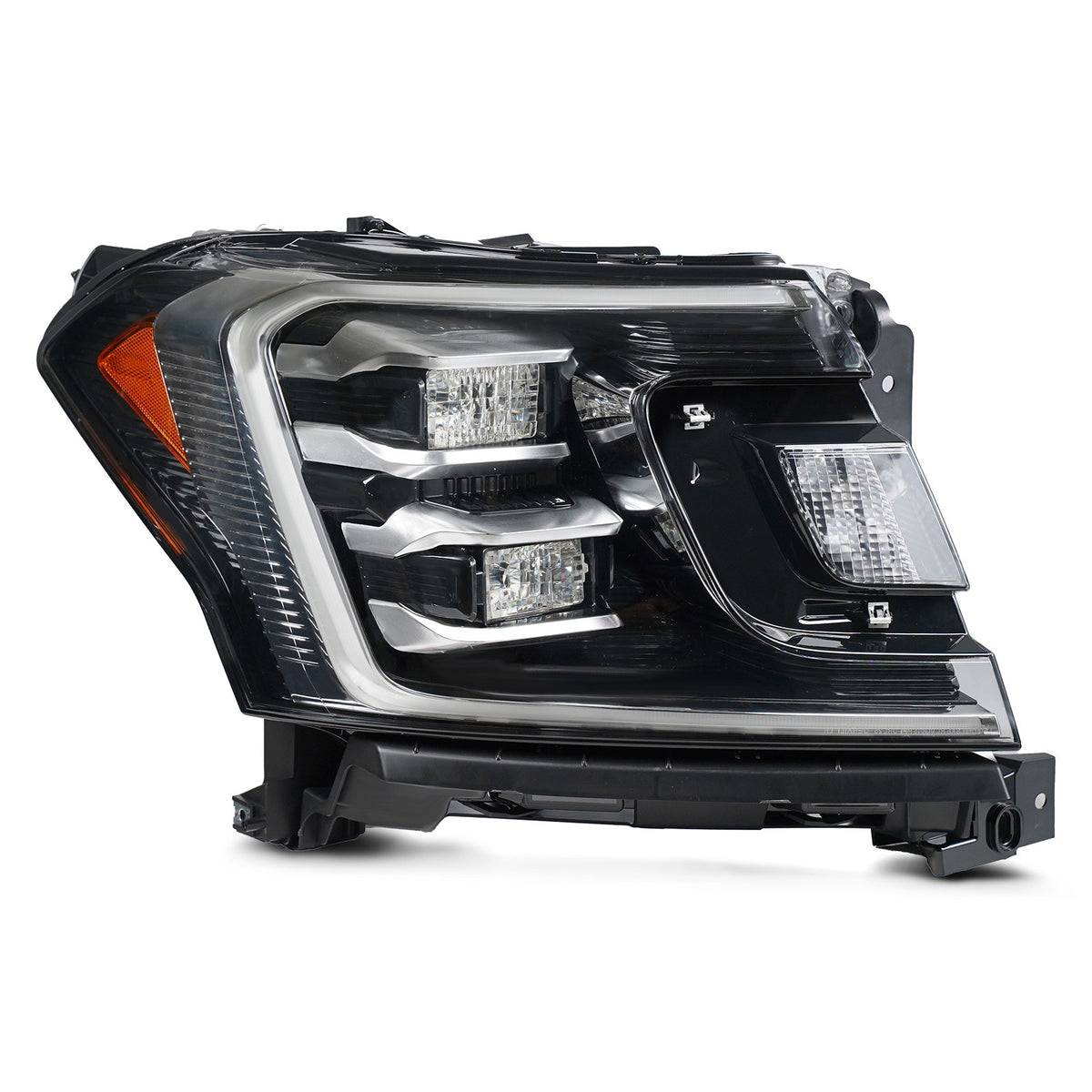 Pair LED headlight front angle for 2018-2021 Ford Expedition