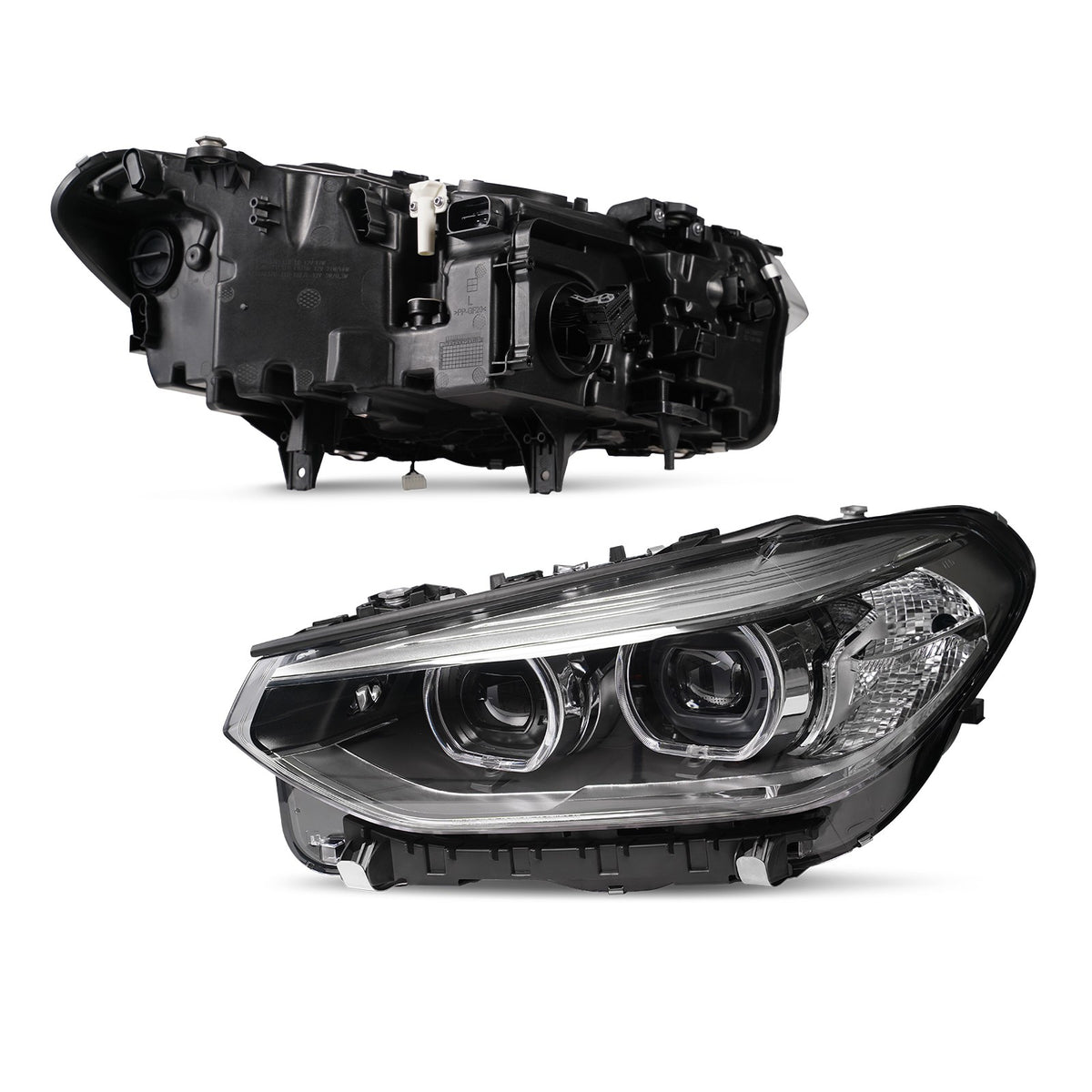 Left LED headlight side angle for 2018-2021 BMW X3 / X4