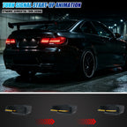 Sequential LED turn signal on the 2007-2013 BMW 3 Series Coupe E92 / M3 tail light