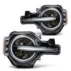 Pair LED headlight front angle for 2021-2023 Ford Bronco