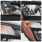Black Halogen headlight features and specifications for 2018-2024 Freightliner Cascadia