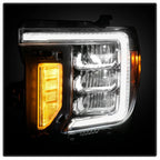 Left LED headlight side angle for 2020-2023 GMC Sierra 2500HD/3500HD