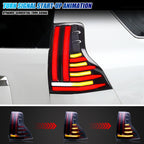 Sequential LED turn signal on the 2010-2023 Lexus GX460 tail light