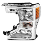 Pair halogen headlight front angle for 2020-2022 Ford F-250/F-350 Super Duty