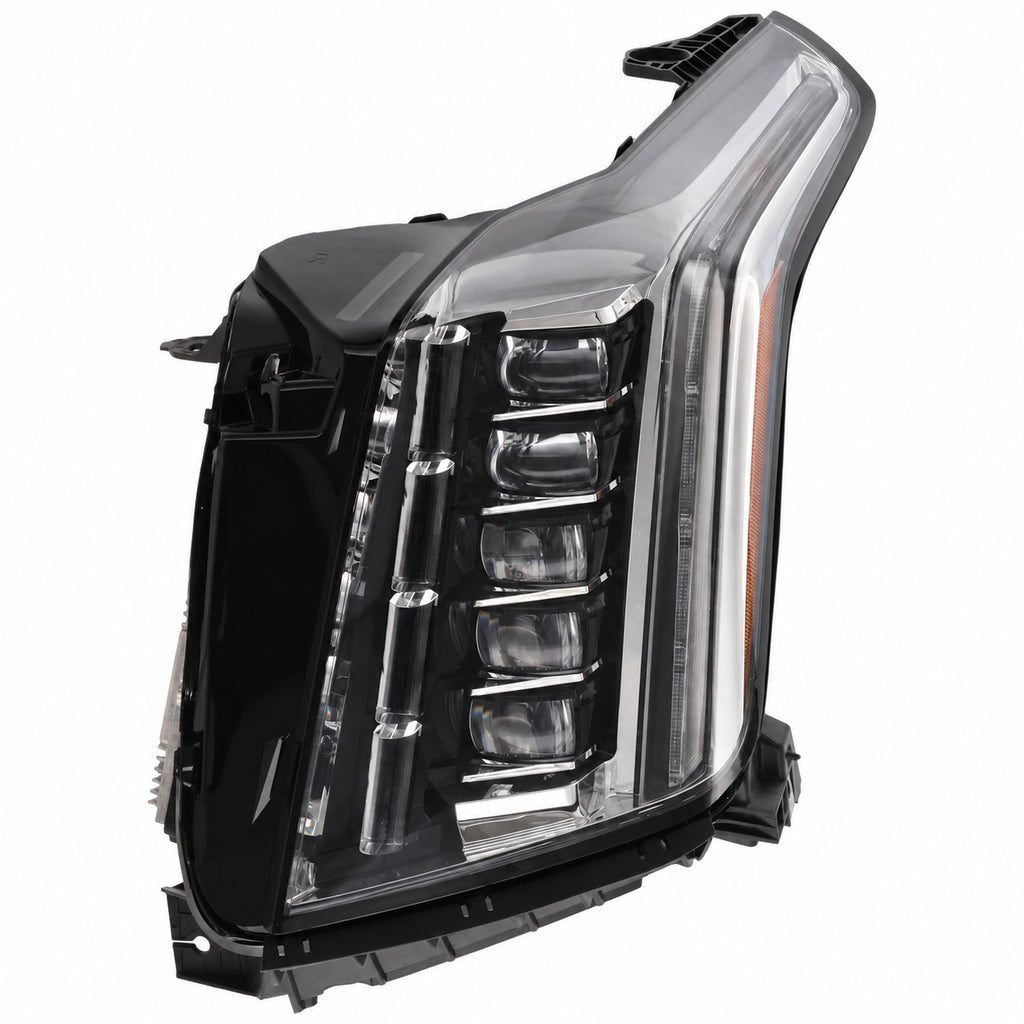 Pair LED headlight front angle for 2015-2020 Cadillac Escalade