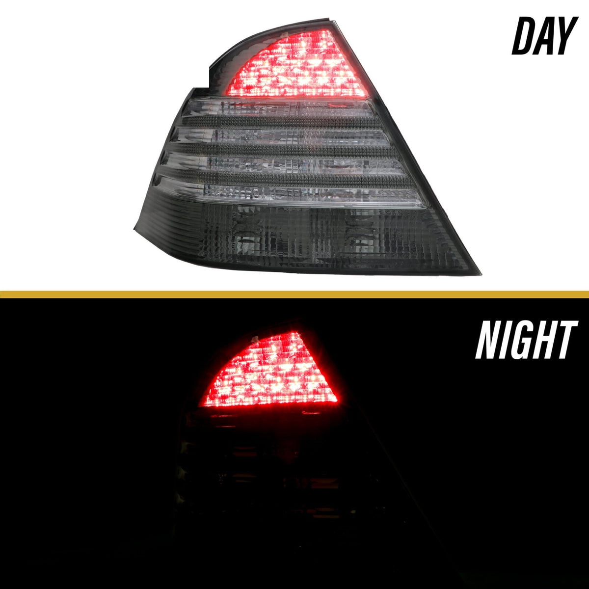 Day and night view