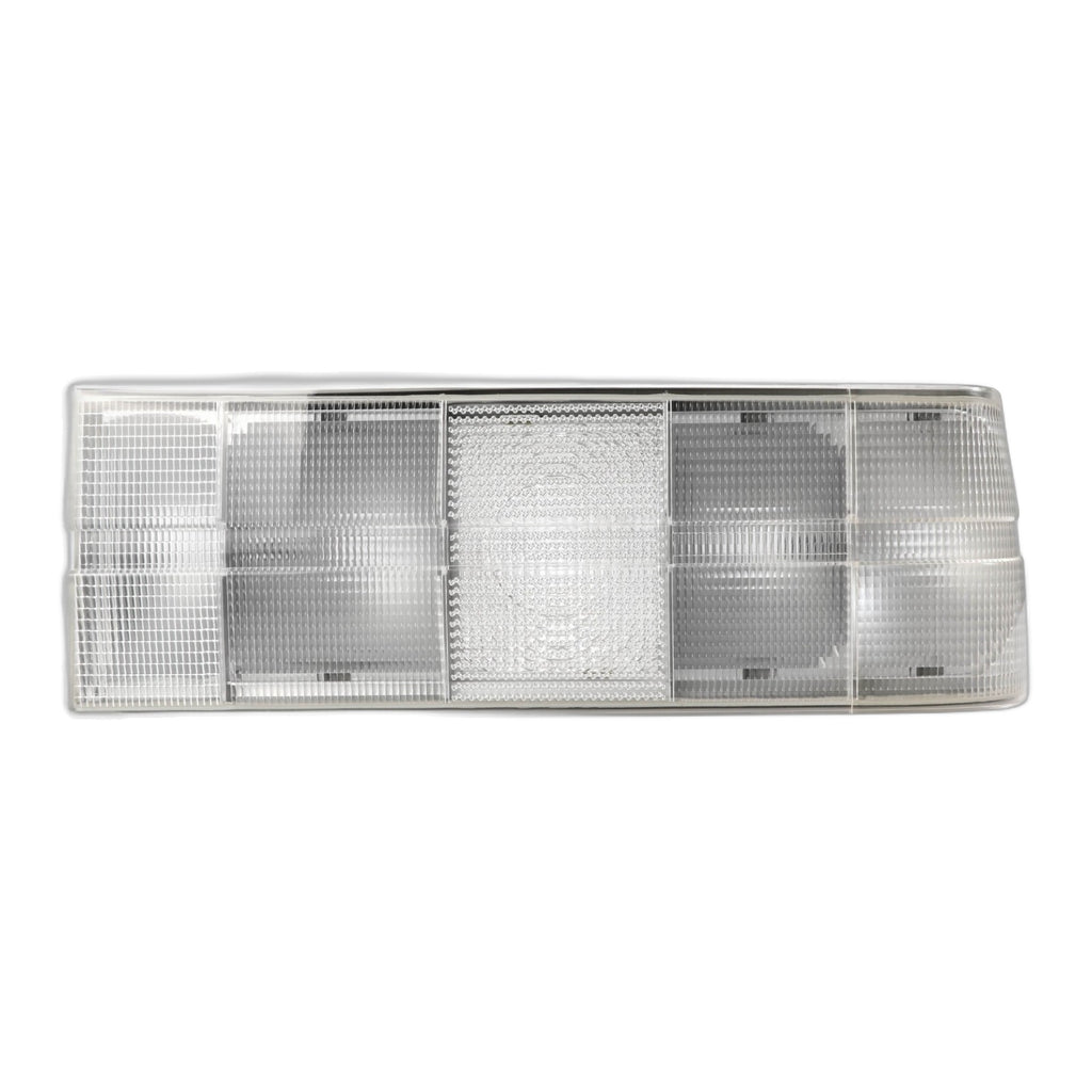 Front view of the E30 clear tail light