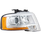 Left halogen projector headlight side angle for 2015-2017 Ford Expedition