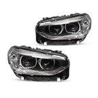 Right LED headlight side angle for 2018-2021 BMW X3 / X4