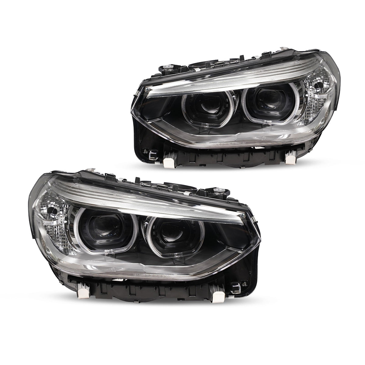 Right LED headlight side angle for 2018-2021 BMW X3 / X4