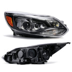 Right halogen projector headlight side angle for 2012-2014 Ford Focus