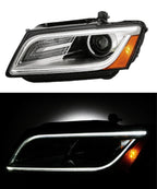 Pair HID headlight front angle for 2013-2017 Audi Q5