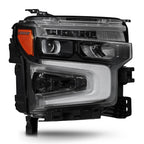 Right LED headlight side angle for 2022-2026 Chevrolet Silverado 1500