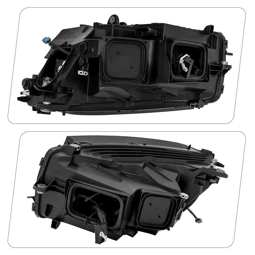 Left LED headlight side angle for 2016-2019 Mercedes-Benz GLC