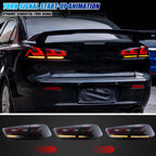 Sequential LED turn signal on the 2008-2017 Mitsubishi Lancer / Lancer Evolution X tail light