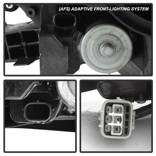 AFS connector diagram for 2007-2009 Lexus ES350 headlights