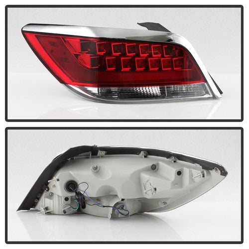 chrome LED tail light view 5 for Buick LaCrosse (2010-2013)