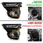 Left LED headlight side angle for 2021-2023 Chevrolet Trailblazer