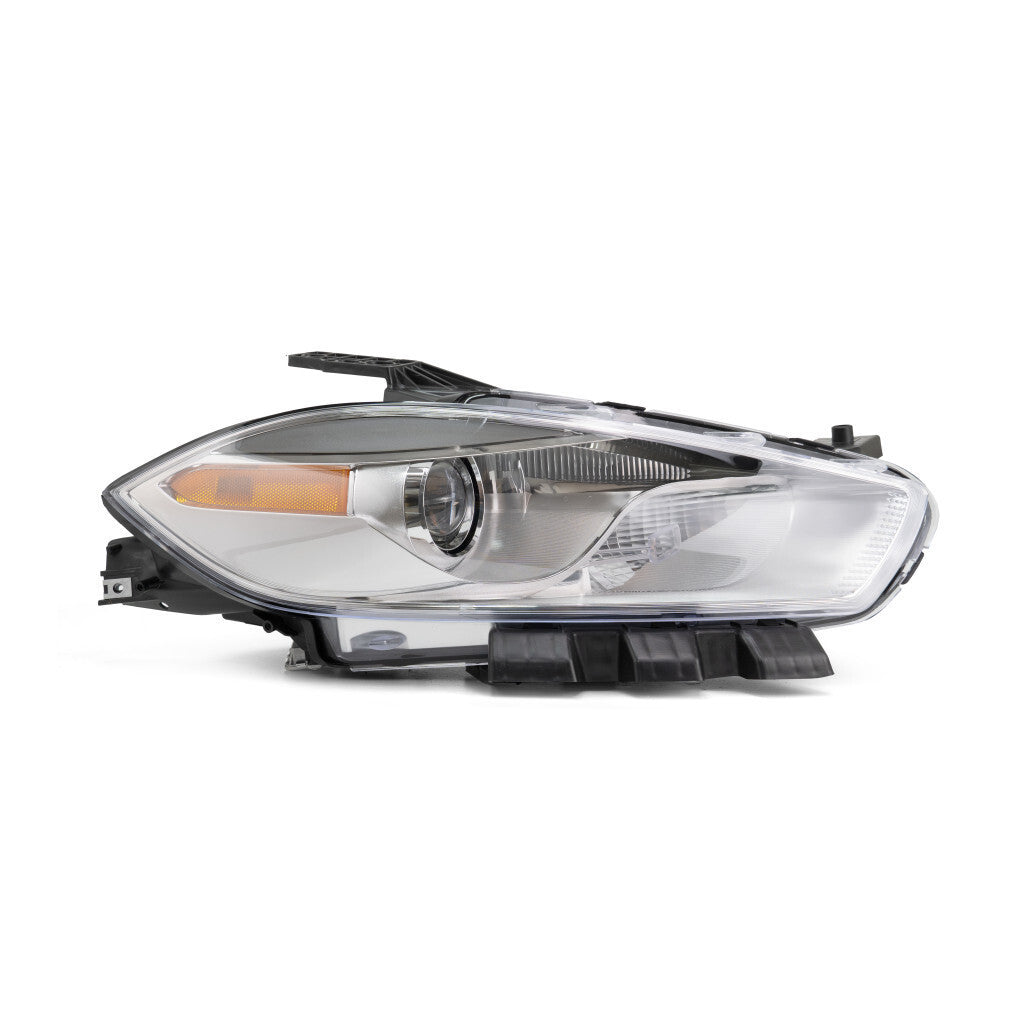 Pair HID headlight front angle for 2013-2016 Dodge Dart