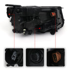 Left LED headlight side angle for 2022-2026 Jeep Compass