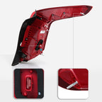 dark red LED tail light view 5 for Cadillac XT5 (2020-2025)
