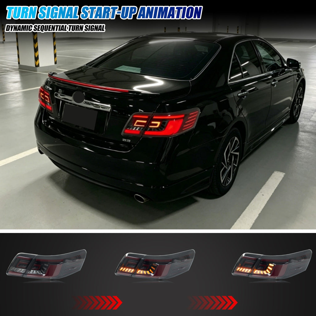 Sequential LED turn signal on the 2007-2011 Toyota Camry SE / CE tail light