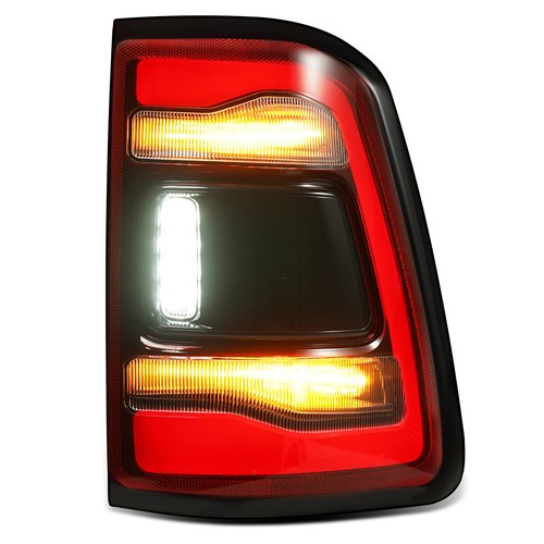 black LED tail light view 5 for Ram 1500 without Blind Spot (2019-2024)