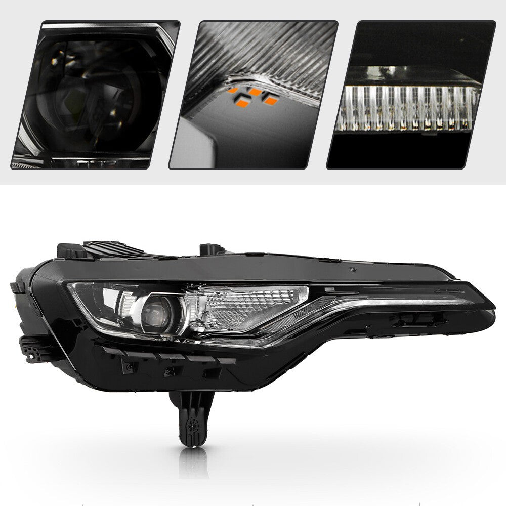 Left LED headlight side angle for 2019-2024 Chevy Camaro