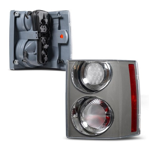 chrome clear-lens tail light view 5 for Land Rover Range Rover L322 (2002-2009)