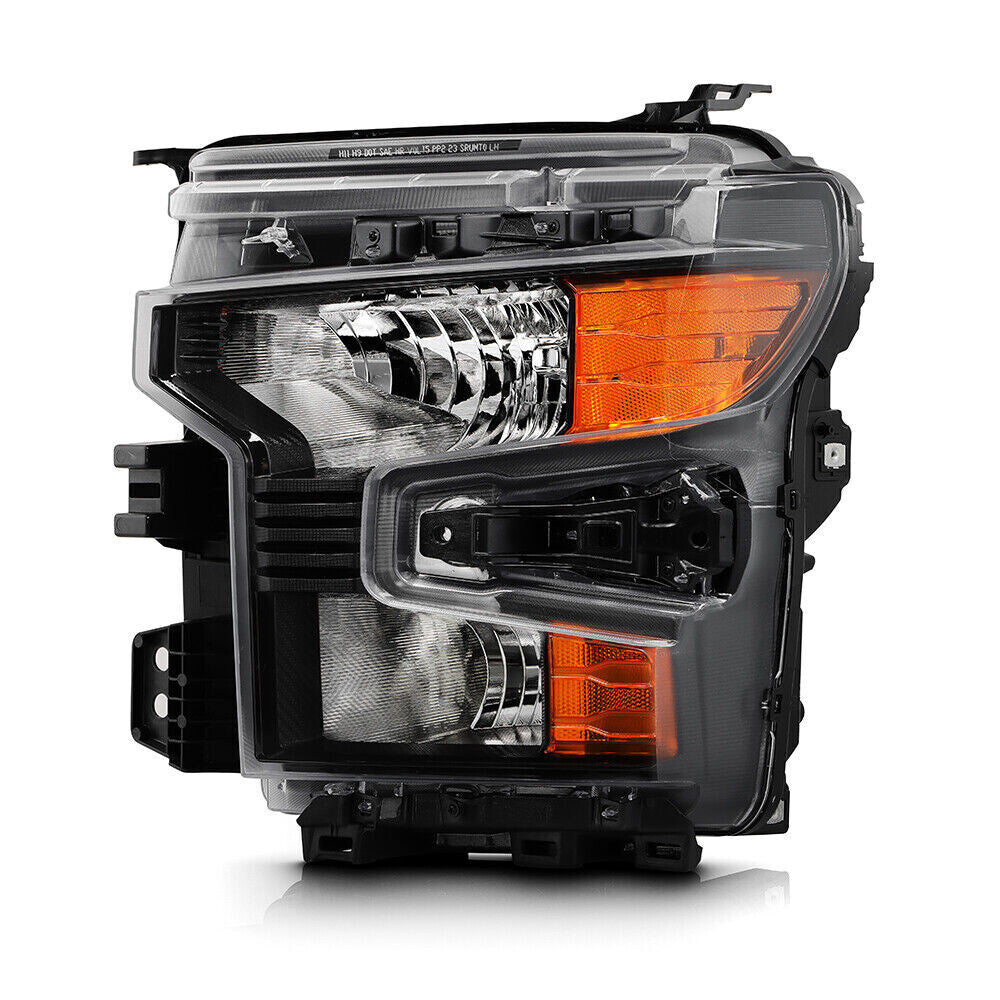 Left Halogen headlight side angle for 2022-2026 Chevrolet Silverado 1500