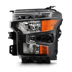 Left Halogen headlight side angle for 2022-2026 Chevrolet Silverado 1500