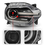 Pair LED headlight front angle for 2021-2025 Ford Bronco Sport