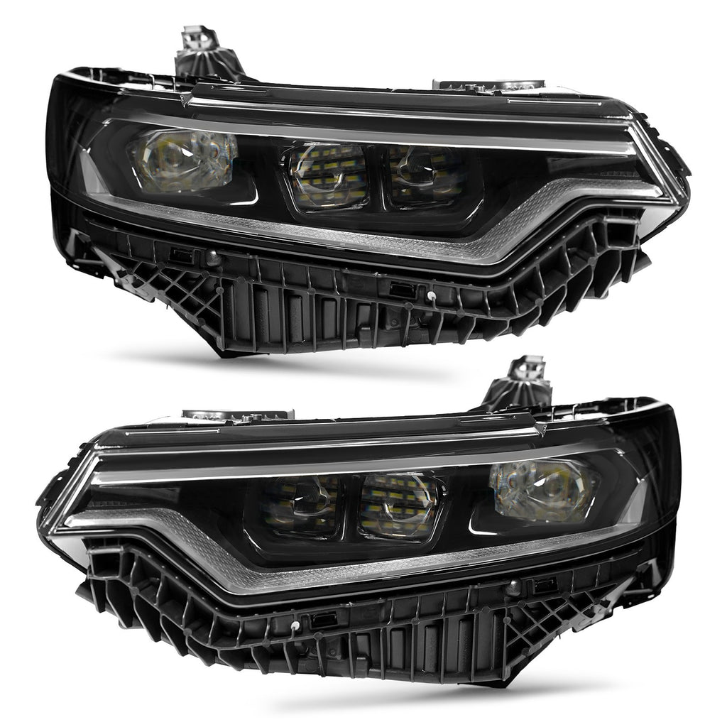 Left LED headlight side angle for 2020-2025 Cadillac XT6