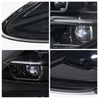 2025 Style Full LED headlights pair front view for 2011-2014 Porsche Cayenne 958