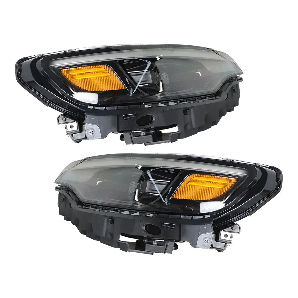 Right LED headlight side angle for 2019-2023 Jeep Cherokee
