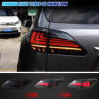 Running light start-up animation on the 2010-2015 Lexus RX350 / RX450h LED tail lights