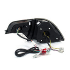 Back housing and wiring of the 2006-2011 Honda Civic Sedan LED tail light