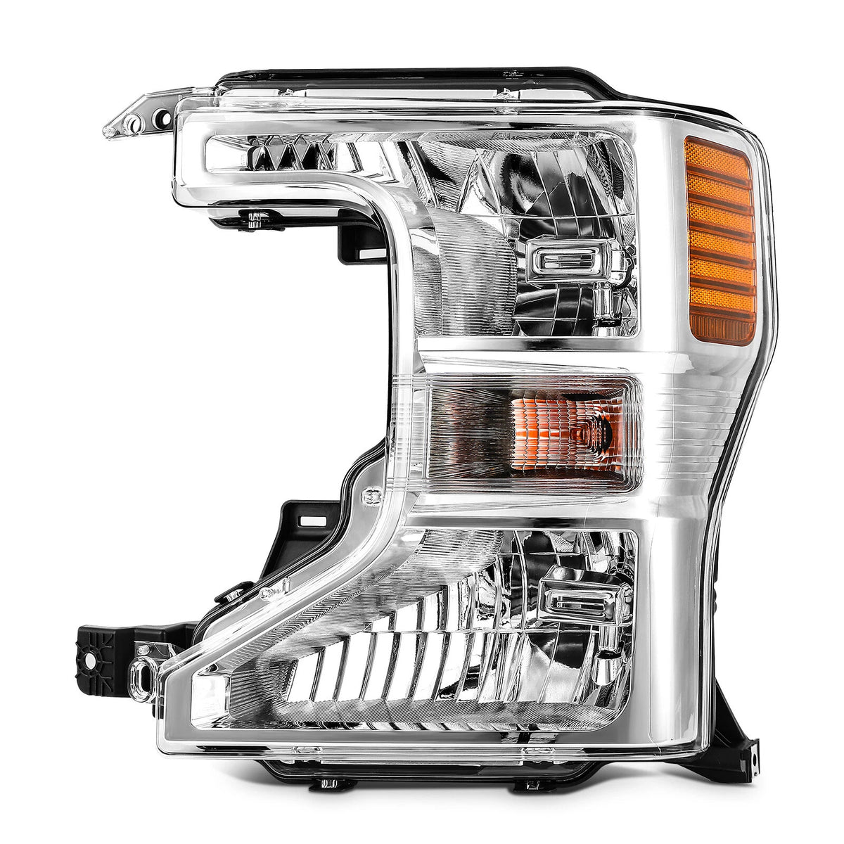 Left halogen headlight side angle for 2020-2022 Ford F-250/F-350 Super Duty