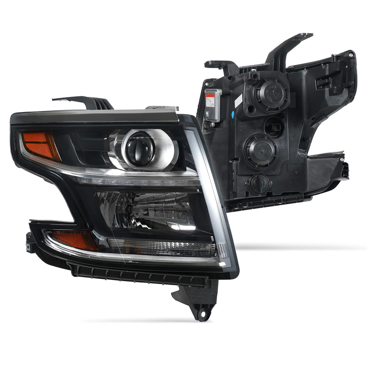 Right HID headlight side angle for 2015-2020 Chevy Tahoe/Suburban