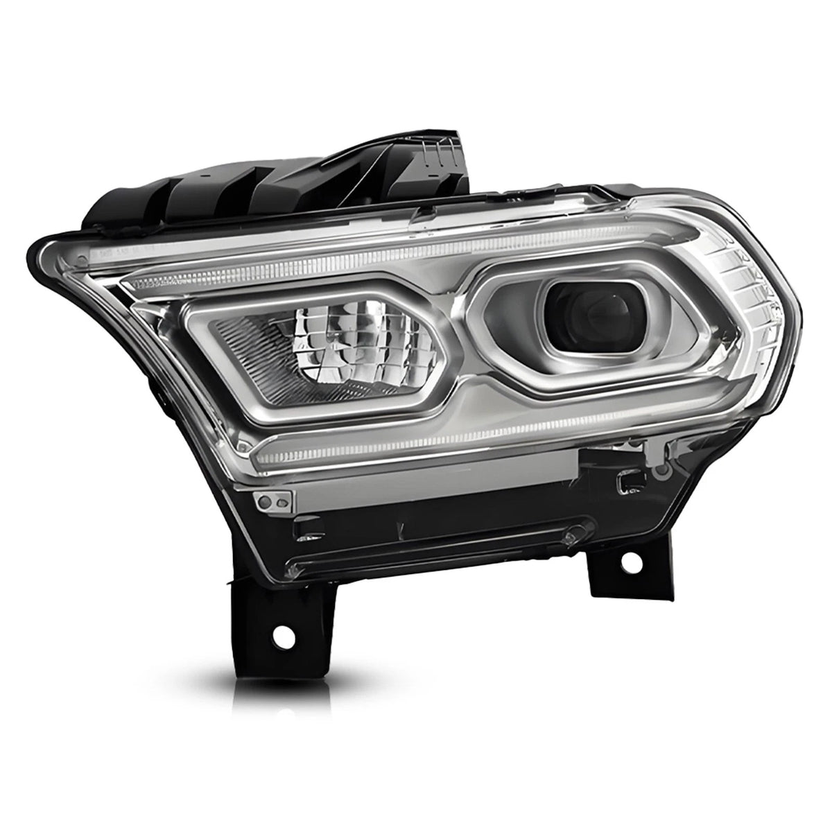 Pair LED headlight front angle for 2021-2025 Dodge Durango