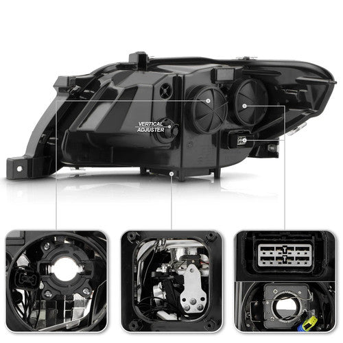 Left HID headlight side angle for 2010-2019 Lincoln MKT