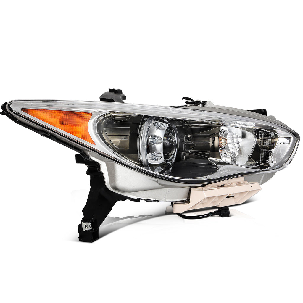 Pair HID headlight front angle for 2014-2015 Infiniti QX60