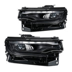 Left LED headlight side angle for 2022-2025 Jeep Wagoneer / Wagoneer L