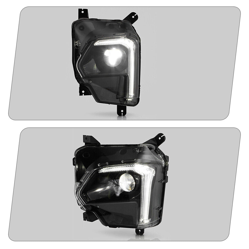 Pair LED headlight front angle for 2022-2024 Chevrolet Traverse